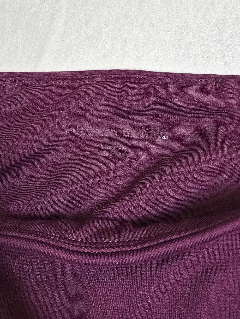 Soft Surroundings Women's Black High-Waisted Leggings Size Medium - Picture 8 of 11